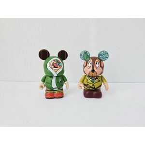 Disney vinylmation vinyl figure pair Christmas Carol